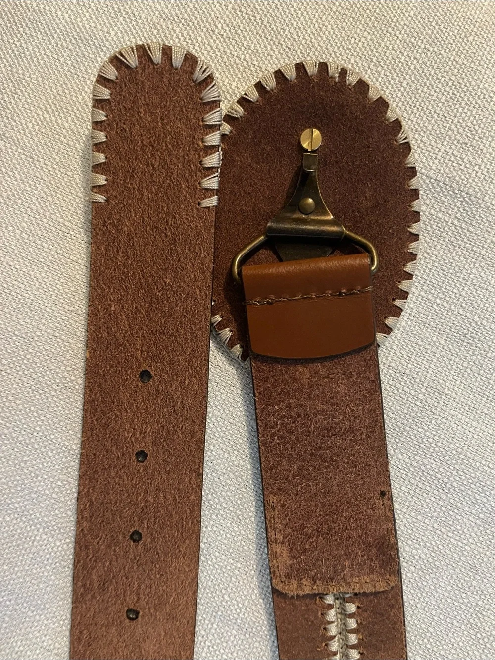 Chicos brown leather